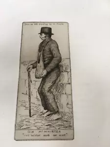 GIB MCWHIRTER BRYDEN ETCHING 6/16 CM AYR WHITLETTS page size 20/30cm - Picture 1 of 9