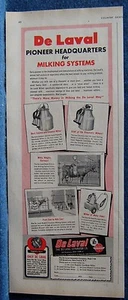 1948 De Laval Milking Systems Ad - Five Diff Items Featured  Cows And Dairy  - Picture 1 of 1