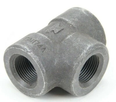 Anvil 1" FNPT Tee SA/A105 SEAMLESS FORGED STEEL CLASS 3000 0361120009 SHIPS FAST - Image 1 of 4