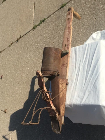 Vintage Antique Early 1900's Corn Seed Planter Seeder Cover