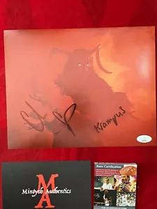 CLEON GIONET FOTO AUTOGRAFATA FIRMATA 8x10! KRAMPUS! BECKETT COA! HORROR - Foto 1 di 1