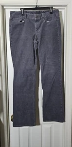 Pantalones de pana J.Crew Favorite Fit para mujer talla 33 altos cordones de pierna recta gris - Imagen 1 de 4