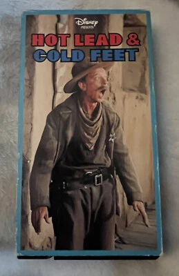 Disney VHS Home Video Hot Lead and Cold Feet Don Knotts, Jim Dale Darren McGavin - Image 1 of 3