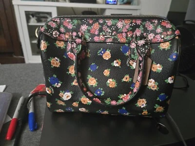 coach F57626 Floral Bennett Small Handbag Nwot - Image 1 of 4
