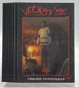 Stranger Things Temporada 4, Juego de Tarjetas Insertar Lenticular Vecna’s Curse VC1-8 - Imagen 1 de 1