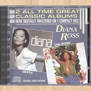 DIANA ROSS Diana THE BOSS two albums on one CD Upside Down I'M COMING OUT 0304 - Picture 1 of 4