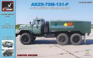Armory M72305b 1/72 AKZS-75M-131-P soviet airfield oxygen tanker on ZiL-131 - Picture 1 of 9