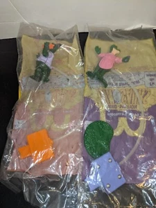 1992 McDonald's Happy Meal Toys Charlene & Fran Dinosaurs NIP - Picture 1 of 4