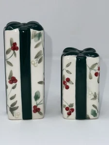 Pfaltzgraff Winterberry Weihnachtsgeschenke Geschenke Salz & Pfefferstreuer TOP - Bild 1 von 4