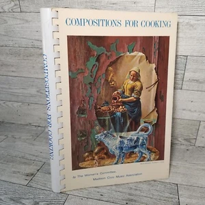 COMPOSITIONS FOR COOKING by CIVIC MUSIC ASSOC Madison Wisconsin COOKBOOK Recipes - Picture 1 of 10