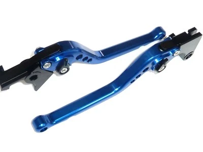 JUEGO PALANCAS FRENO Y EMBRAGUE HONDA CBR650R 2019-2022 LARGO AZUL PISTA DE CARRERAS R11D1 Foto 1 de 4