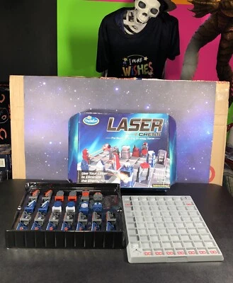 Laser Chess Think Fun Complete Tested Works The Beam Directing Strategy Game - Image 1 of 4
