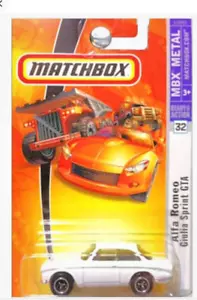 Matchbox Alfa Romeo Giulia Sprint GTA - #32 - 1:64. MBX Metal - Brand New - Picture 1 of 1