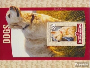 Salomoninseln bloque 501 nuevo 2016 perros - Imagen 1 de 1