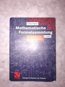 Lothar Papula, Mathematische Formelsammlung 9. Auflage - Bild 1 von 1