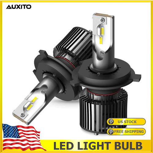 AUXITO H4 9003 Super 36000LM White Kit LED Headlight Bulbs High Low Beam Combo 2