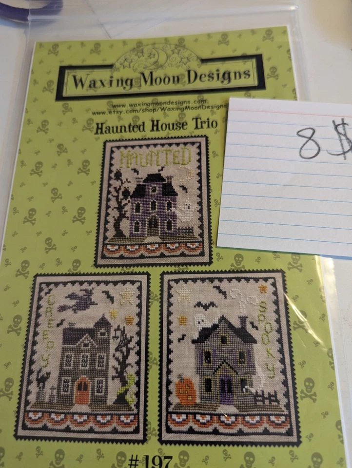 Waxing Moon Design Haunted House Trio - Image 1 of 1