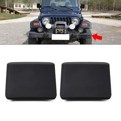 Cubierta de tapa de parachoques delantero para Jeep Wrangler TJ 1996-2006 55078138AA 2005 Foto 1 de 4