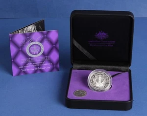 Australia: 2012 Silver Proof 50c Diamond Jubilee Cased With Certificate. - Picture 1 of 5
