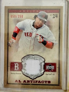 2006 Upper Deck Artifacts Manny Ramirez Jersey /250 - Bild 1 von 2