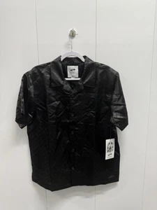 Camicia Vans x Goodfight Camp manica corta uomo media nera raso 2023 - Foto 1 di 4