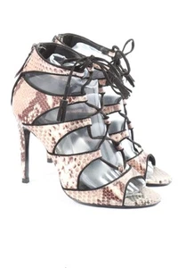ZARA BASIC Tacones con punta abierta Mujeres Tacones Talla EU 38 look casual - Imagen 1 de 5