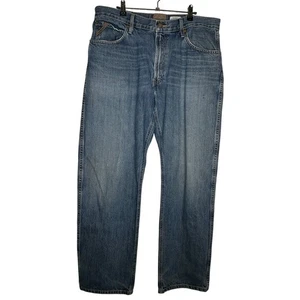 Jeans Ariat M3 Loop Lock blu denim taglio dritto lavaggio medio taglia 36x32 - Foto 1 di 9