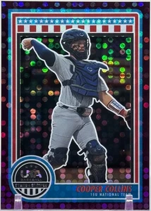 2025 Panini Stars and Stripes Cooper Collins 15U Purple Parallel /99 #80 - Picture 1 of 3