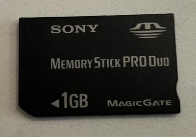 Sony 1GB Memory Stick Pro Duo PSP Magic Gate Memory Card MSX-M1GST  - Image 1 of 2