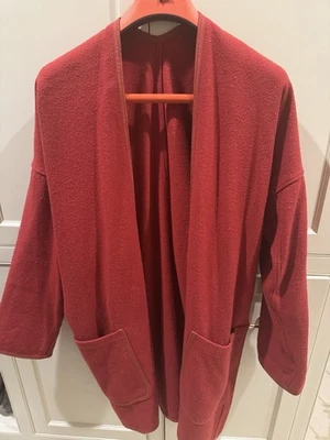 VISVIM Red Wool/Linen Coat 4/XL  - Image 1 of 4