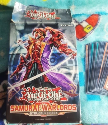 Yu-Gi-Oh! Samurai Warlords Structure Deck COMPLETE CIB Boxed YGO 41 Cards 2012 - Image 1 of 4
