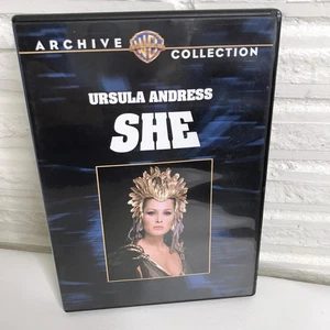 SHE DVD Warner Archive 1965 Ursula Andress Peter Cushing - Picture 1 of 4
