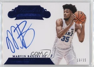 Panini Flawless Collegiate Sapphire 2018/15 Marvin Bagley III #BSS-MA automático radiocontrol - Imagen 1 de 3