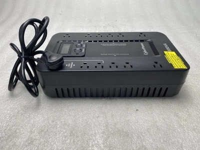 CyberPower EC850LCD Ecologic Battery Backup & Surge Protector UPS System - Image 1 of 4