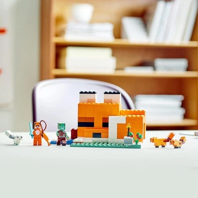 LEGO 21178 Minecraft Die Fuchs-Lodge, Spielzeug für Jungen und Mädchen ab 8 - Bild 1 von 4