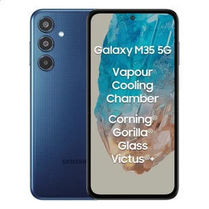 Galaxy M35 5G 6GB/128GB Blu (Dark Blue) Doppia SIM SM M356B - Foto 1 di 12