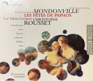 Signed VERONIQUE GENS Mondonville Les Fetes de Paphos Rousset L´Oiseau-Lyre 3CD - Picture 1 of 7