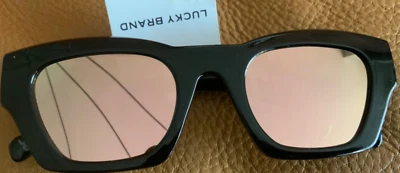 Lucky 🍀 brand Black mirror 50-23-145 sunglasses 100% UV protection - Image 1 of 4