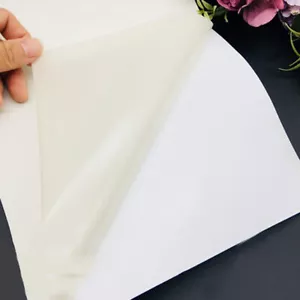 10pc A4 Self-adhesive Common Paper Translucent Inkjet Printer Washi Sticker DIY - Picture 1 of 5