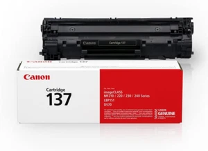 Canon Genuine Toner Cartridge 137 Black (9435B001), 1-Pack Imageclass Mf212W, Mf - Picture 1 of 12
