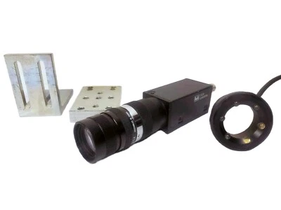 Teli  CS8420Ci  CCD Video Camera Lens B/W Camera 1/2“ 12VDC 16ft Cable Bracket - Image 1 of 4