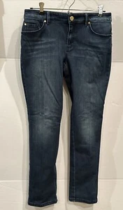 Black Label By Chicos Women's Jeans Size 00 Womens 2 Blue Straight Leg - Picture 1 of 5