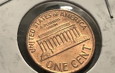Rare 1970 S Lincoln Memorial Penny.  FLOATING ROOF! NO FG! - Image 1 of 2