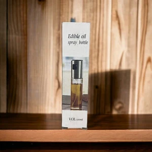 Olive Oil Spray Bottle BBQ Pump Vinegar Oil Dispenser Leak-Proof Silver - Picture 1 of 3