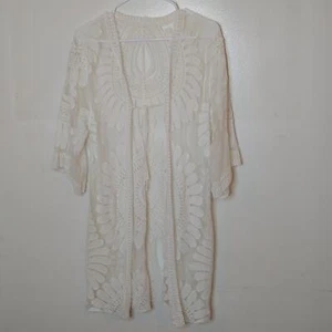 Lace coverup women's size Medium. - Picture 1 of 8
