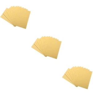 Set of 3 Plaque D'aluminium Vierge Ébauches De Sublimation En Métal Matériel - Photo 1/12