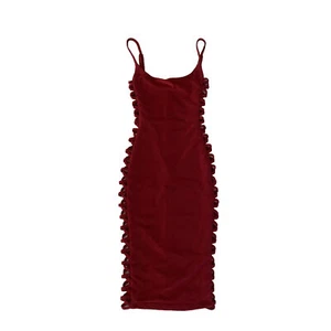 size 6 womens PARTY DRESS sexy red Skin Show Sides Strap Top “BABYBOO” VGC - Picture 1 of 21