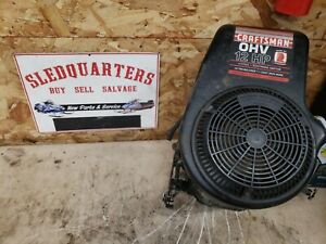 Craftsman Lawn Rider 12HP OHV Tecumseh OVXL120 Engine. MOTOR ONLY 