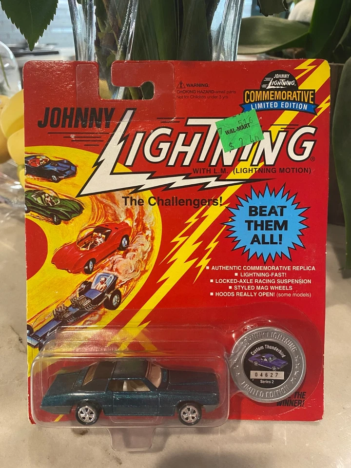 Johnny Lightning Commemorativo LE Serie 2 Challenger Thunderbird Verde - Immagine 1 di 1