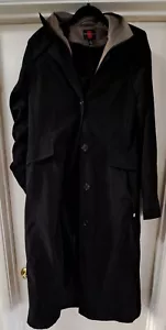 GALLERY MENS LONG POLYESTER COAT - Picture 1 of 4